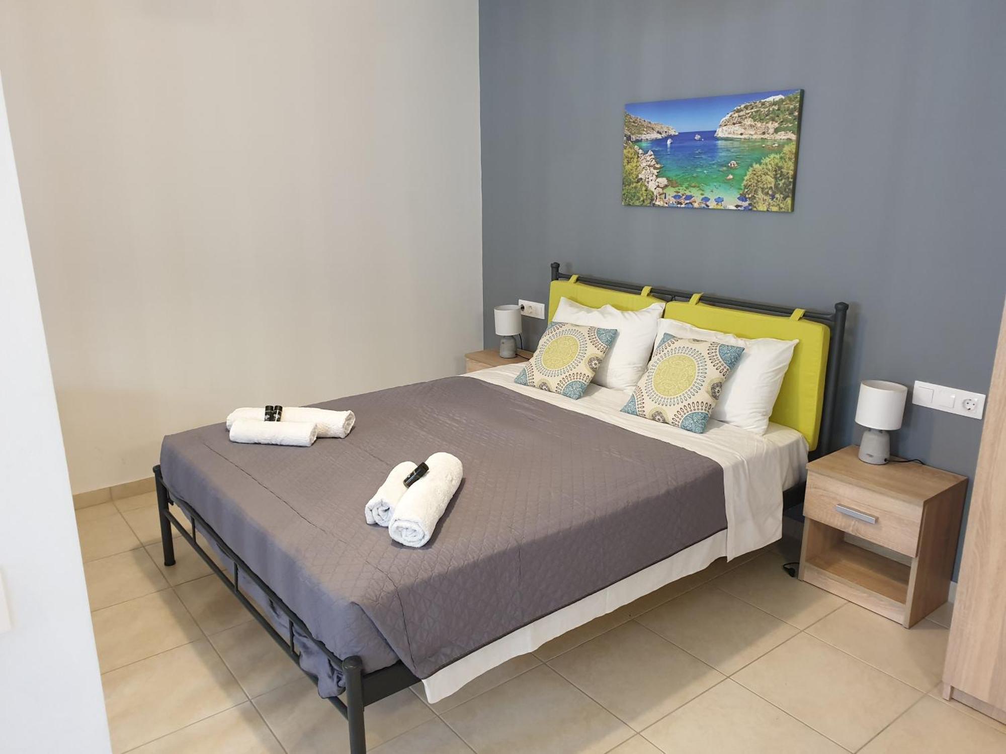 comfy center rodos - green Asgourou Exterior foto
