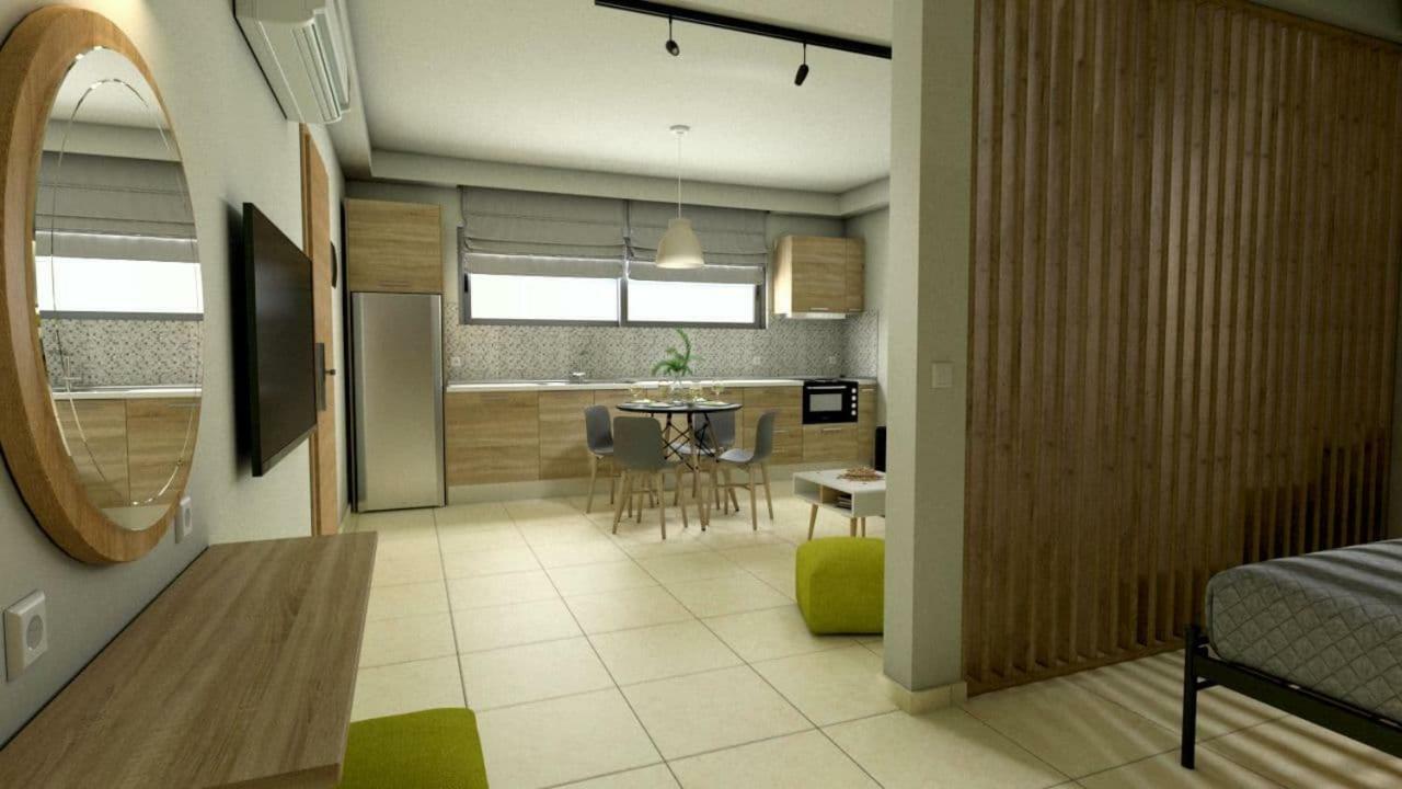 comfy center rodos - green Asgourou Exterior foto